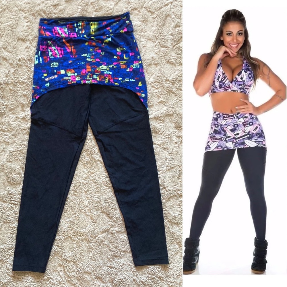 🇧🇷 Leggings with Built-In Skirt - XS/S/M